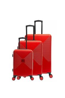 ROCCO BAROCCO RED LUGGAGE SET ROCCO BAROCCO | RBRT0100/SETRED